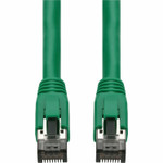 AddOn ADD-5FCAT8-GN 5ft Green CAT 8 Shielded (S/FTP) PVC Ethernet Cable Snagless Easy Boot RJ-45 M/M