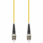 AddOn ADD-ST-ST-3MS9SMFP 3m ST to ST Yellow OS2 Simplex OFNP (Plenum-Rated) SMF Fiber Patch Cable