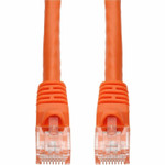 AddOn ADD-18FCAT6-OE 18ft Orange CAT 6 PVC Ethernet Cable Snagless Bubble Boot RJ-45 M/M