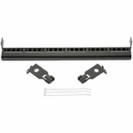 Panduit Strain Relief Bar - with Brackets - Black