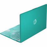 HP 15.6" Notebook - HD - 1366 x 768 - (Intel N-Series N100 Quad-core (4 Core) - 4 GB Total RAM - 128 GB Flash Memory - Aquamarine Sky - Refurbished
