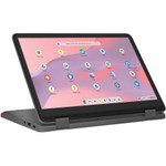 Lenovo 500e Yoga Chromebook Gen 4 82W4002QUS 12.2" Touchscreen Convertible 2 in 1 Chromebook - WUXGA - Intel N-Series N100 - 4 GB - 32 GB Flash Memory - English (US) Keyboard - Graphite Gray