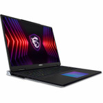 MSI Titan 18 HX A14V TITAN 18 HX A14VIG-494TAA 18" Gaming Notebook - Intel Core i9 14th Gen i9-14900HX - 128 GB - 4 TB SSD - Core Black