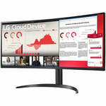 LG 34CR650N-6N All-in-One Thin Client Celeron N5105 Quad-core (4 Core) 2 GHz - Textured Black