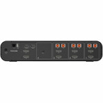 Belkin F1DN204KVMDCU-4 Universal DisplayPort Secure KVM - 4-Port Dual Head with CAC and USB-C