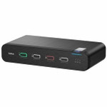Belkin F1DN204KVM-D-4 Universal DisplayPort Secure KVM - 4-Port Dual Head without CAC