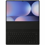 Samsung EF-DX920UBEGUJ Keyboard/Cover Case Book Fold Galaxy Tab S10 Ultra - Galaxy Tab S9 Ultra Tablet - Black