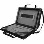 MAXCases MCEB5P11BLK Explorer 5 Work-In Case w/Pocket 11" w/ Shoulder Strap Black 