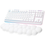 Logitech G715 Gaming Keyboard with Clicky Switches - White