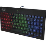 Adesso 3-Color Illuminated Mini Keyboard