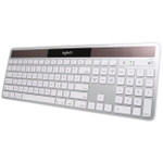 Logitech K750 Solar Keyboard for Mac - Wireless - White