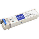 AddOn Alcatel-Lucent Nokia 3HE00869CB Compatible TAA Compliant 100Base-BX SFP Transceiver (SMF, 1550nmTx/1310nmRx, 20km, LC)