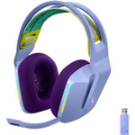Logitech G733 Lightspeed Wireless RGB Gaming Headset - Wireless - Lilac