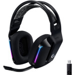 Logitech G733 Lightspeed Wireless RGB Gaming Headset - Wireless - Black