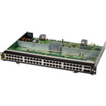 Aruba 48-port 1GbE Class 6 PoE and 4-port SFP56 v2 Module