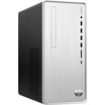 HP Pavilion TP01-2000a TP01-2062 Desktop Computer - AMD Ryzen 7 5700G Octa-core (8 Core) - 16 GB RAM DDR4 SDRAM - 512 GB M.2 PCI Express NVMe SSD - Mini-tower - Natural Silver