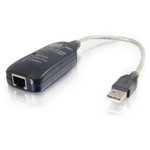 C2G 7.5in USB 2.0 Fast Ethernet Network Adapter