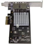 StarTech.com Dual Port 10G PCIe Network Adapter Card - Intel-X550AT 10GBASE-T PCI Express 10GbE Multi Gigabit Ethernet 5 Speed NIC 2port