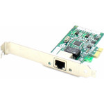 AddOn Syba SI-PEX24038 Comparable 10/100/1000Mbs Single Open RJ-45 Port 100m PCIe x4 Network Interface Card