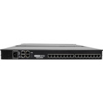 Tripp Lite NetCommander 16-Port Cat5 KVM over IP Switch 19 in. LCD 2 Remote + 1 Local User 1U Rack-Mount