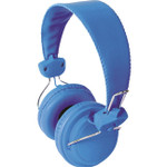 Hamilton Buhl Favoritz Headset with In Line Microphone - 3.5mm TRRS - Blue