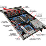 Lenovo ThinkSystem SR630 7X02A0CKNA 1U Rack Server - 1 x Intel Xeon Gold 5218 2.30 GHz - 32 GB RAM - Serial ATA/600 Controller