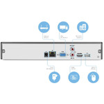 Amcrest 16-Channel NVR with Pre-Installed 4TB Hard Drive (NV4116-4TB) - 4 TB HDD