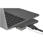 StarTech.com USB C Multiport Adapter for MacBook Pro/Air, USB Type-C to 4K HDMI, Power Delivery, SD/MicroSD, USB 3.0 Hub, USB-C Mini Dock