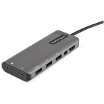StarTech.com USB C Multiport Adapter, USB-C to HDMI or mDP 4K 60Hz, 100W PD Pass-Through, 4x 10Gbps USB, USB Type-C Mini Dock, w/12" Cable