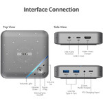 USB-C Multitask Mini Dock with Conference Speaker