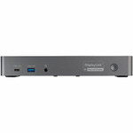 StarTech.com USB-C & USB-A Dock - Hybrid Triple Monitor Laptop Docking Station DisplayPort & HDMI 4K 60Hz/85W PD/6x USB/GbE/USB 3.1 Gen 2