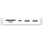 Belkin USB-C 6-in-1 Hub with Mount - USB-C Docking Station with Micro SD Card Reader - Compatible w/ MacBook, Chromebook