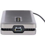 StarTech.com USB-C Multiport Adapter w/USB-C DP Alt Mode Video/4K HDMI/VGA, USB-C Dual Monitor Docking Station, Type C Mini Dock/MST Hub