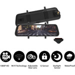 myGEKOgear by Adesso Infiniview Lite 3 in 1 Fully Touch Screen Digital Rearview Mirror, Dual Dash Cameras, and Back Up Camera Featuring the Starvis (Rear) and Sony Exmor (Front) Night Vision and IPX7 waterproof Rear Cam