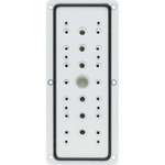 Tripp Lite SmartRack Cable Entry Gland Plate for NEMA-Rated Enclosure Cabinets, 21-Port Membrane