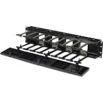 Ortronics Horizontal Cable Manager, Single Sided, 19" Mounting x 2RU