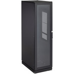 Black Box ClimateCab NEMA 12 Server Cabinet with 12000-BTU AC - 42U, M6 Rails, 230V