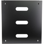 StarTech.com 12U Wall Mount Rack, 14in Deep, 19 inch Wall Mount Network Rack, Wall Mounting Patch Panel Bracket for Switch/IT Equipment