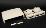 Wiremold CM-MMB-233 400 800 2300 Three Insert Multimedia Box Fitting in Ivory