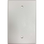 Tripp Lite Safe-IT Blank Wall Plate, Antibacterial, Ivory Matte, TAA