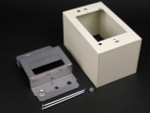 Wiremold V2444D 2400 Device Box Fitting in Ivory