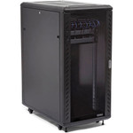 StarTech.com 4-Post 25U Server Rack Cabinet, 19" Data Rack Cabinet for Computer / IT Equipment, Home Network Rack, Half Height Server Rack