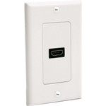 StarTech.com Single Outlet Female HDMI�&reg; Wall Plate White