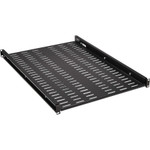 Tripp Lite SmartRack Adjustable-Deep Steel Rack Shelf - 1U, Vented, 250 lb. (113 kg) Capacity