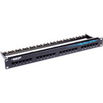 Black Box GigaBase CAT5e Patch Panel - 1U, Unshielded, 24-Port