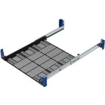 Rack Solutions 1U Light Duty Sliding Laptop Shelf 18in (D)