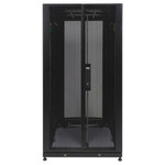 Tripp Lite 25U SmartRack Standard-Depth Half-Height Server Rack Enclosure Doors and Side Panels