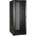 Tripp Lite 45U SmartRack Wide Standard-Depth Rack Enclosure Cabinet with Doors and Side Panels 2 Pre-Installed Cable Managers