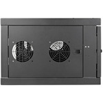 Tripp Lite SmartRack 6U Low-Profile Switch-Depth-Plus Wall-Mount Mini Rack Enclosure Wide