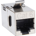 Tripp Lite Cat6 Straight Through Shielded Modular In-line "Snap-in" Coupler (RJ45 F/F)